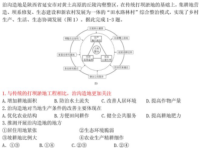 安博体育平台：【地理技巧】2024新教材新情境高考地理试题作答技巧、热点专题事实上刷题才能出成绩(图16)